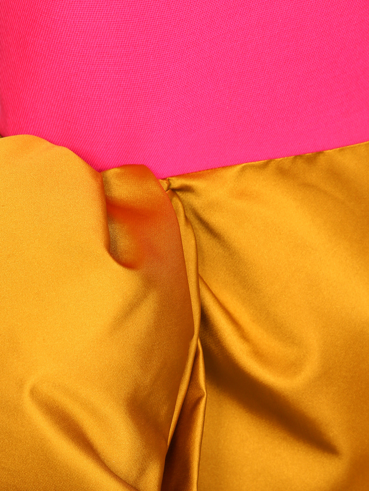 Платье тюльпан из шерсти и шелка с декором Giambattista Valli  –  Деталь  – Цвет:  Розовый