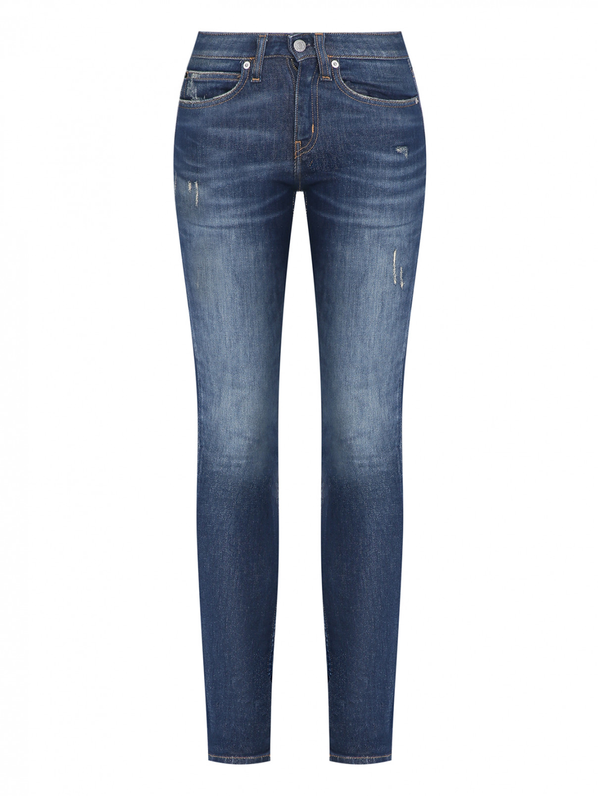Зауженные джинсы из смешанного хлопка Calvin Klein Jeans  –  Общий вид