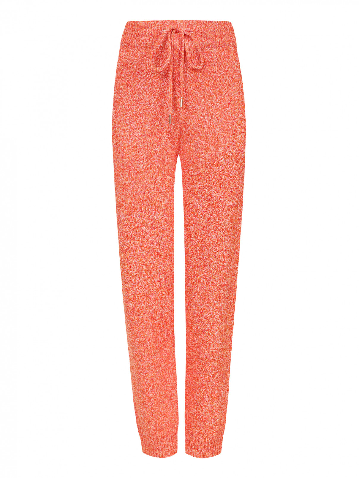 Трикотажные брюки на резинке Edition10  –  Общий вид  – Цвет:  Оранжевый