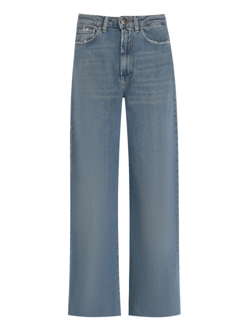 Широкие джинсы из смешанного хлопка - Общий вид