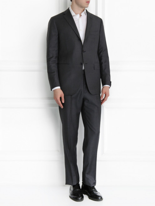 Костюм из шерсти  Sartoria Partenopea - Модель Общий вид