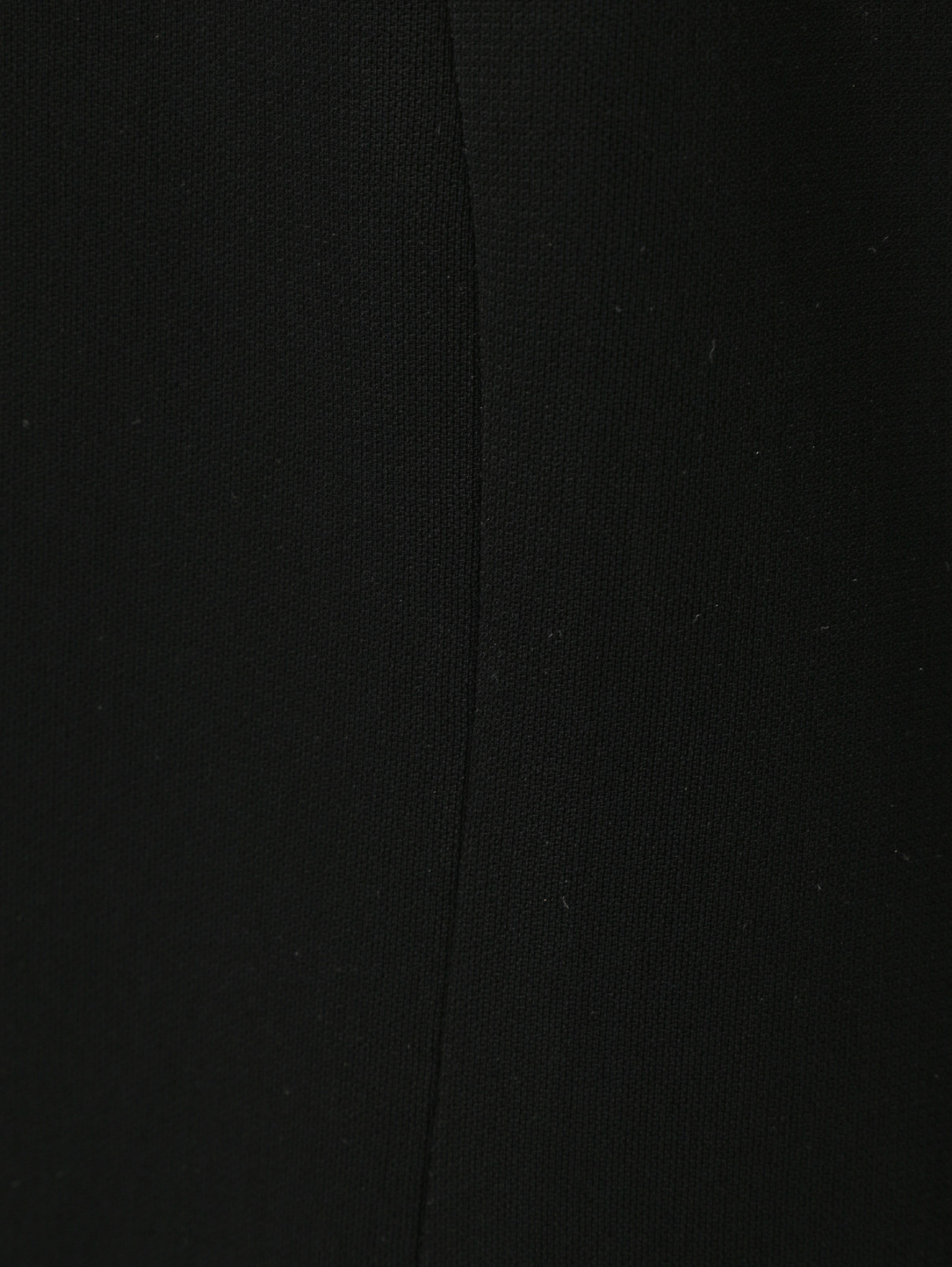 Платье макси, приталенное с объемными рукавами Gaby Charbachi  –  Деталь1  – Цвет:  Черный