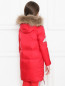 Пуховое пальто с капюшоном на молнии BOSCO  –  МодельВерхНиз1