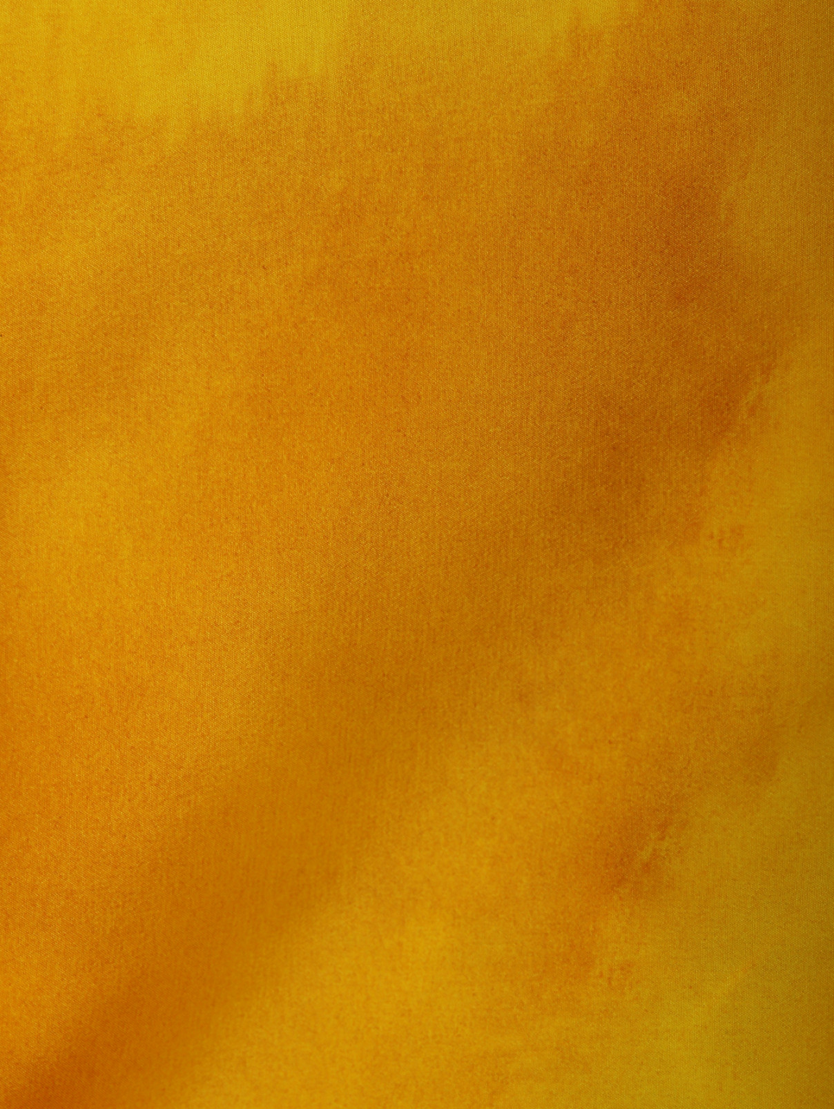Шелковое платье-макси свободного кроя с принтом Stella Jean  –  Деталь  – Цвет:  Желтый