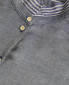 Рубашка с воротником-стойкой из смешанного хлопка Tinsels  –  Деталь1