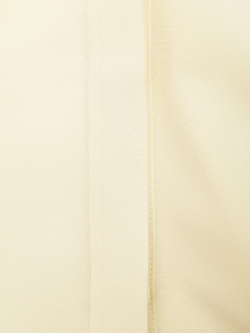 Блуза шелковая прямого кроя - Деталь1